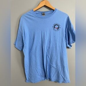 RJ Pope “Get Tuxed” Blue Casual Tee